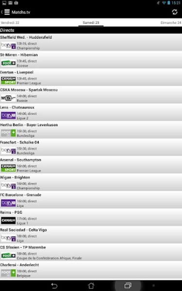 Matchs.tv - Preview 2