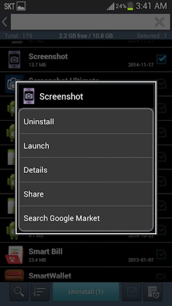 Delete apps - Preview 2