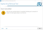 Sophos Virus Removal Tool screenshot 4