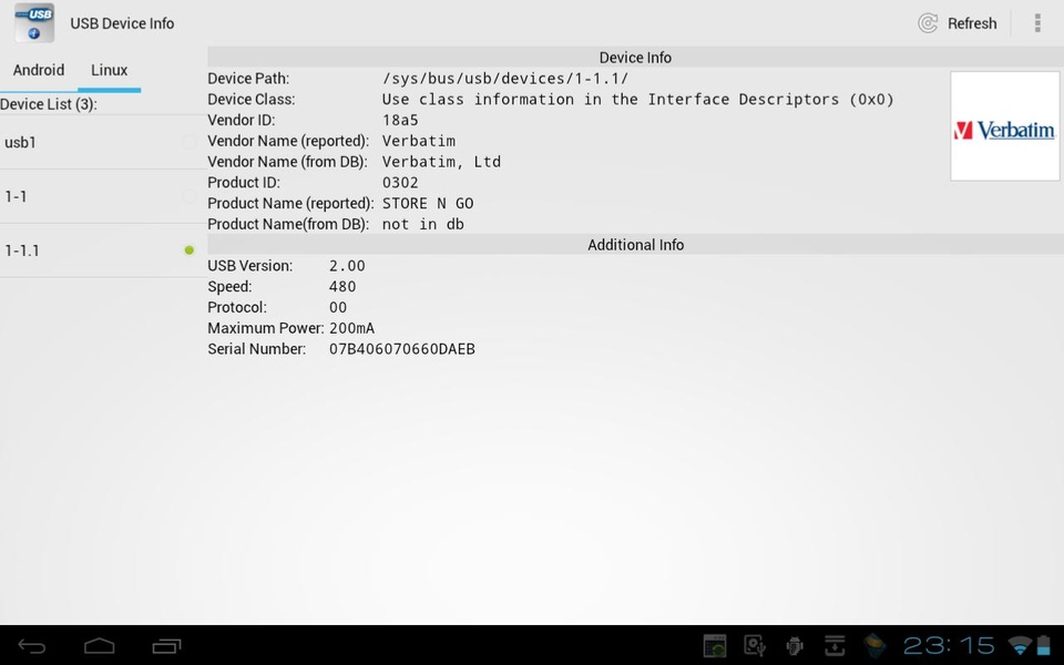 USB Device Info - Preview 3