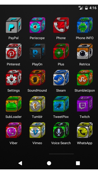 Cube Icon Pack Free - Preview 5