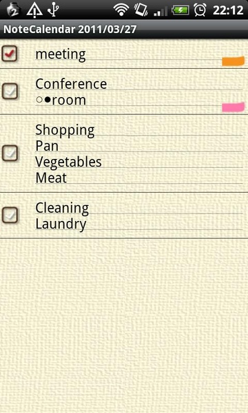 NoteCalendar Free - Preview 6