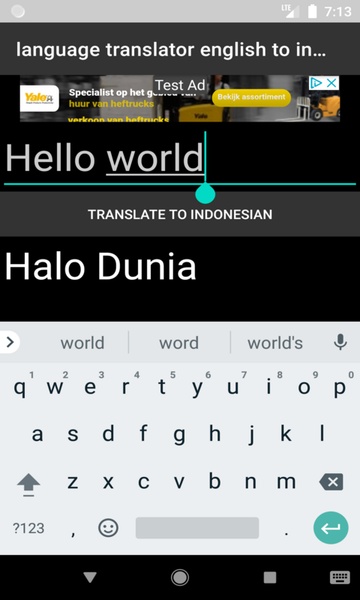 language translator english to indonesian - Preview 3