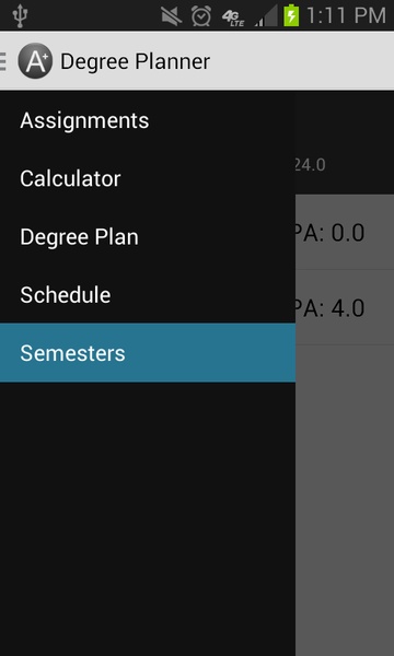 Degree Planner - Preview 4