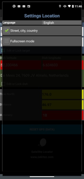 Satellite Locator - Preview 2