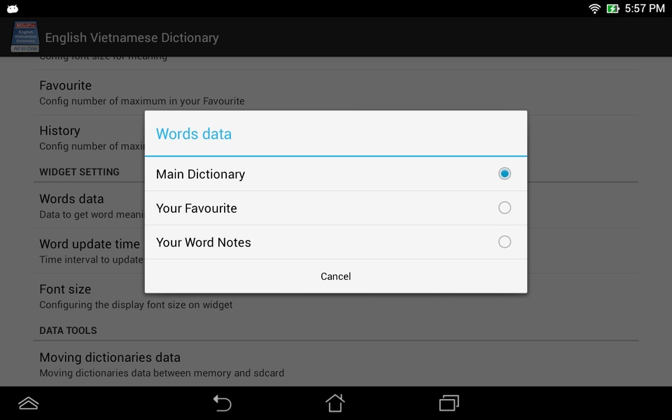 English Dictionary Pro - Preview 1