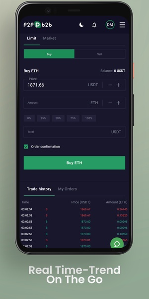 P2PB2B Cryptocurrency Exchange - Preview 4