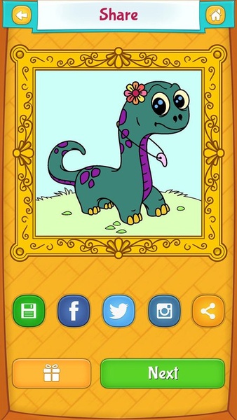 Dinosaur Coloring Pages - Preview 3