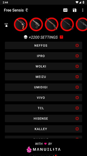 Only Red Settings 2.8 Screen Records 4