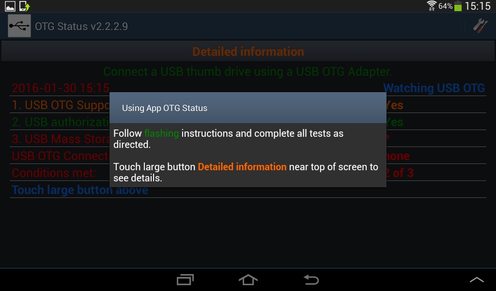 OTG Status - Preview 5