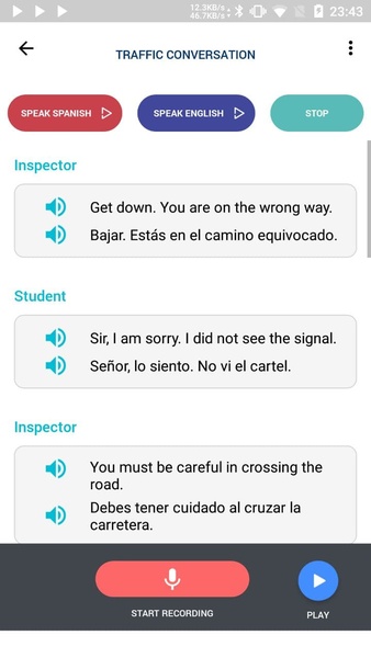 English Spanish Translator - Preview 3