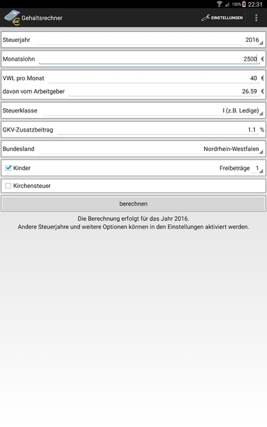 Gehaltsrechner - Preview 4