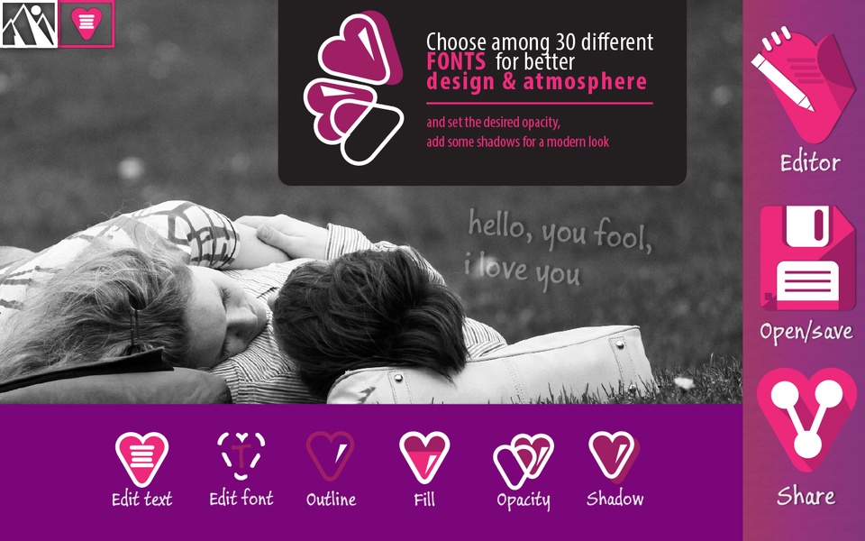 Love Text on Pics - Watermark - Preview 3