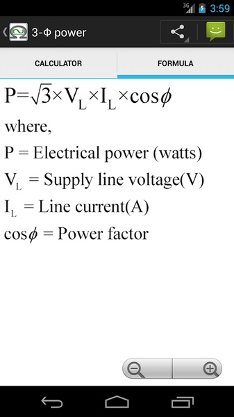 Electrical calculations - Preview 1