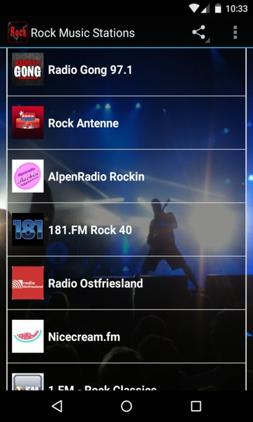 Rock Music Stations - Preview 3