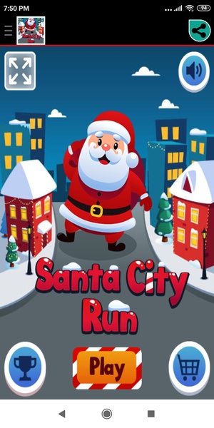 Santa City Run Game - Preview 2