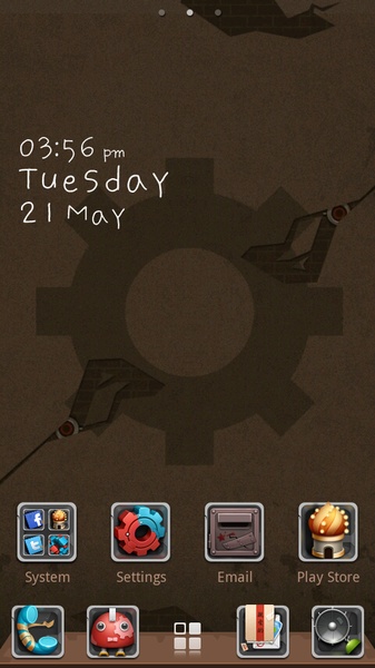 Arter in prison GOLauncher EX Theme - Preview 3