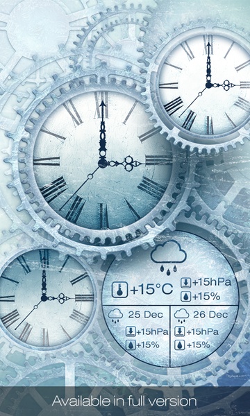 Ice Clock Wallpaper Lite - Preview 7