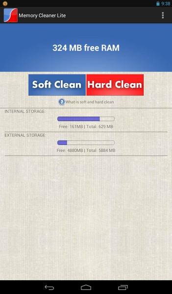 Memory Cleaner Lite - Preview 2