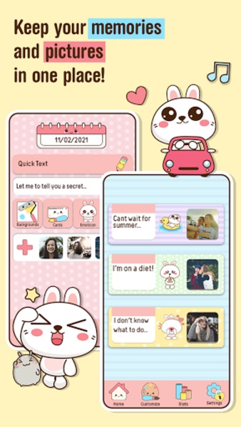 Niki: Cute Diary App - Preview 4