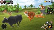 Wild Tiger Sim Lowpoly Games screenshot 5