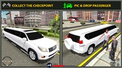 Car driving limousine car game screenshot 5