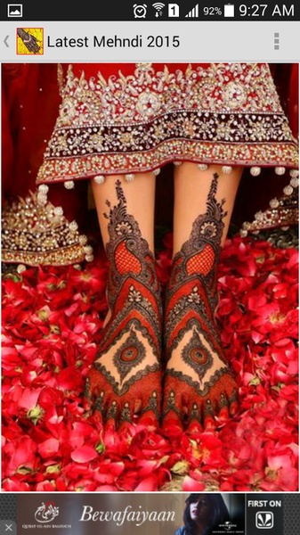Latest Mehndi Design 2015 - Preview 2