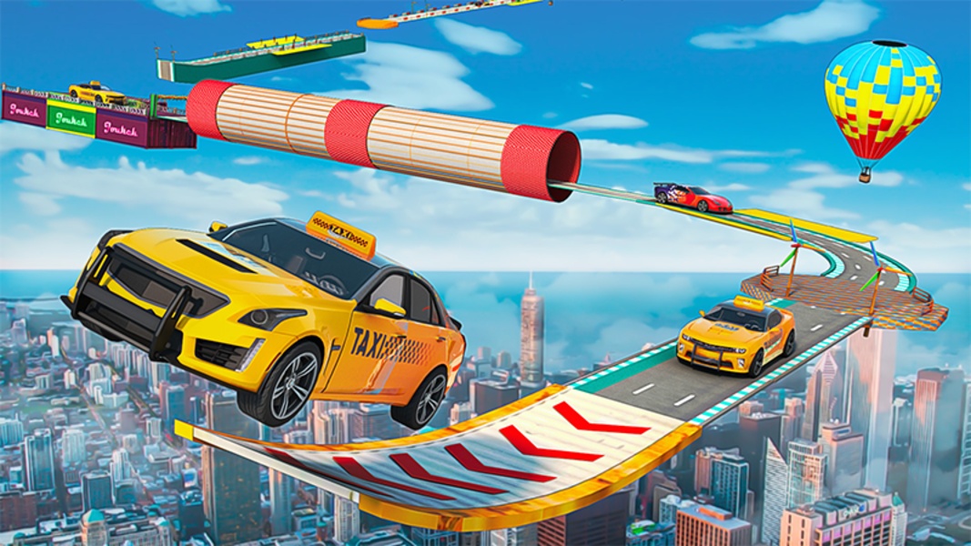 Superhero Taxi Simulator: Car Racing Stunts Games - Preview 1