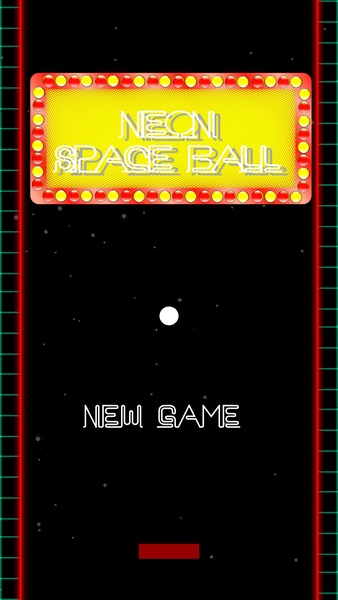 Neon Space Ball - Classic pong game with neon glow - Preview 7