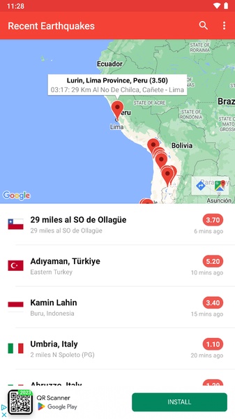 My Earthquake Alerts - Preview 6