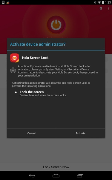 Hola Screen Lock para Android - Descarga el APK en Uptodown
