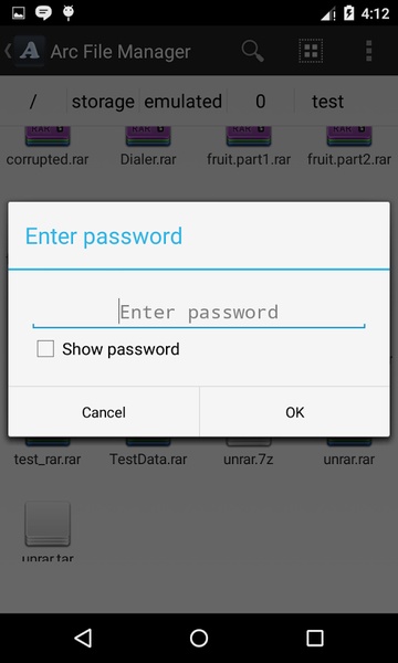 Arc File Manager - Preview 2