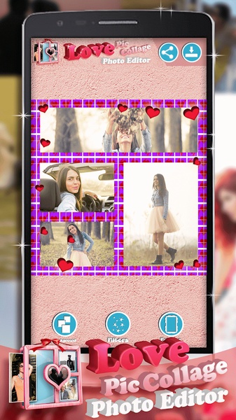 Love Pic Collage Photo Editor - Preview 2
