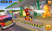 Firefighter Robot Transform Truck: Rescue Hero screenshot 13