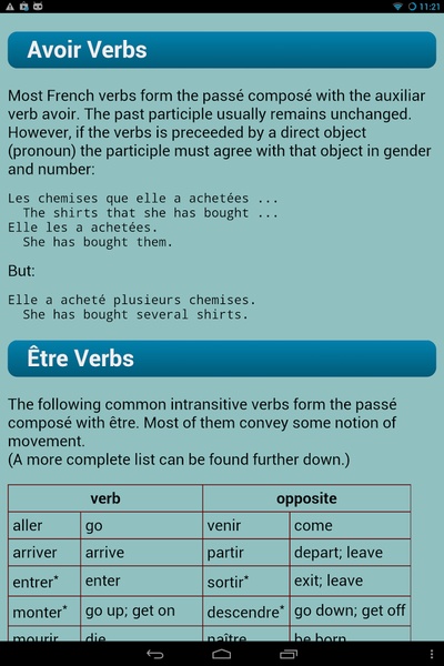 French Verbs - Preview 11