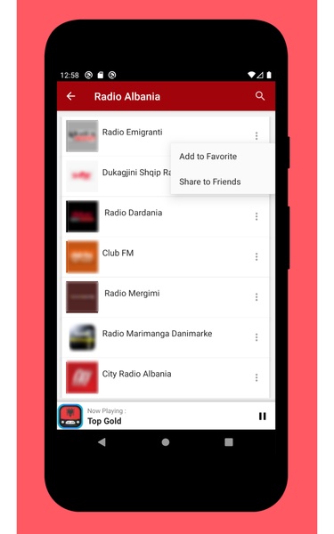 Radio Albania: Radio Shqip - Albanian Radio Online + Radio AM FM Free - Preview 5