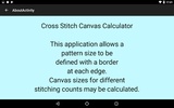 Cross Stitch Canvas Calculator screenshot 8