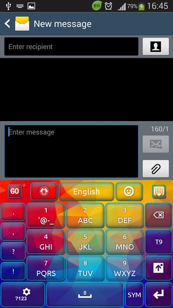Colors Keyboard for GoKeyboard - Preview 3