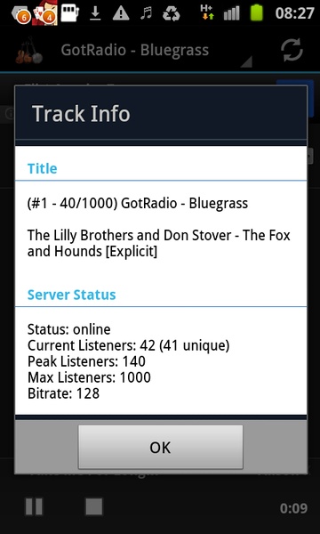 Bluegrass Music Radio Stations - Preview 1