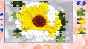Big puzzles flowers screenshot 2