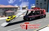 Car Transporter Big Truck 2015 screenshot 11