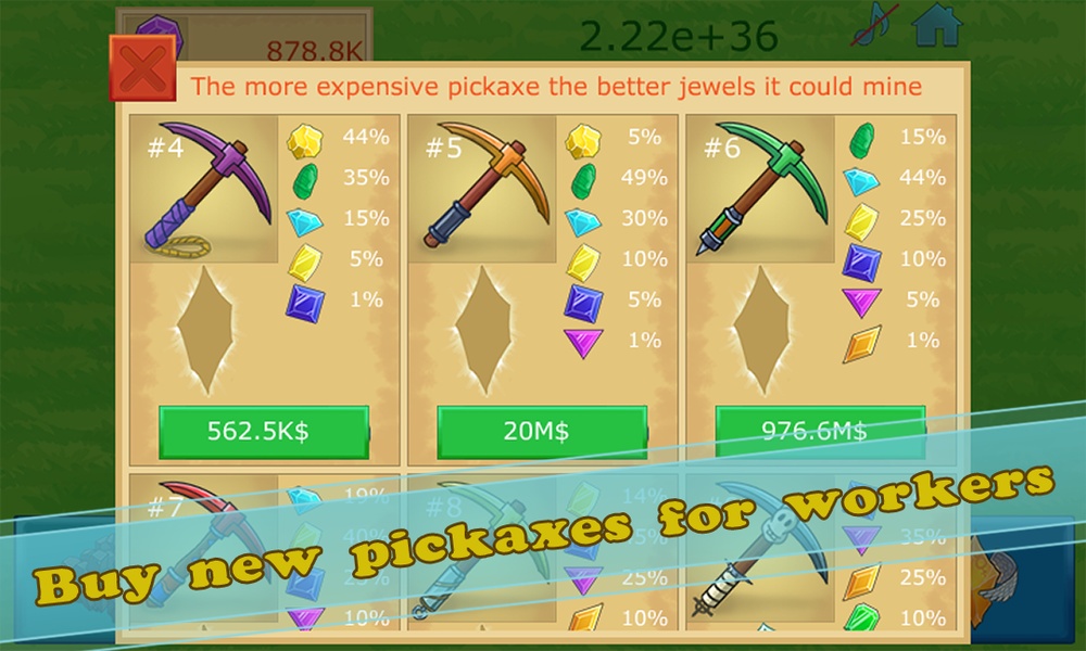 Gold gem idle - Preview 8