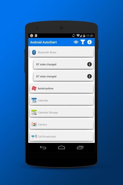 Manage Android Autostart - Preview 5