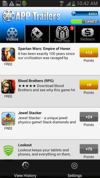 AppTrailers untuk Android - Unduh APK dari Uptodown