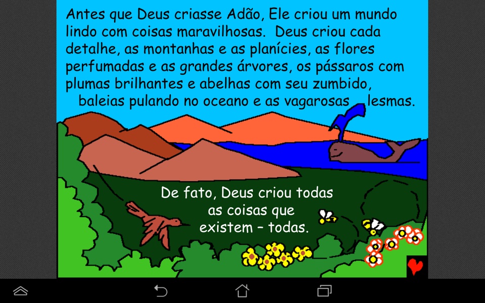 Bible For Children in Portuguese - Preview 2
