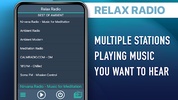 Relax Radio Favorites screenshot 1