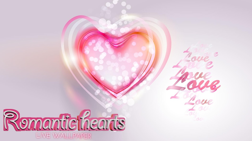 Romantic Hearts Live Wallpaper - Preview 2