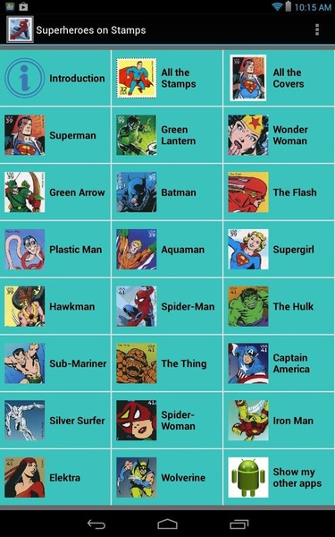 Superheroes on Stamps - Preview 4