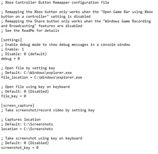 Xbox Controller Button Remapper screenshot 1