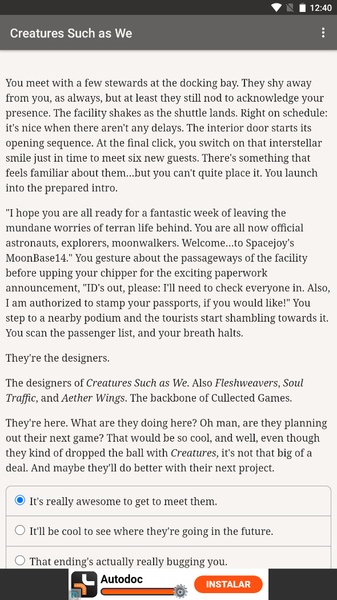 Creatures Such as We - Preview 1